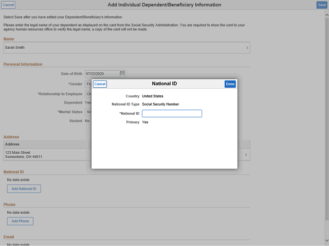 Screen image of this step