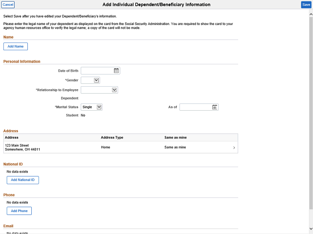 Screen image of this step