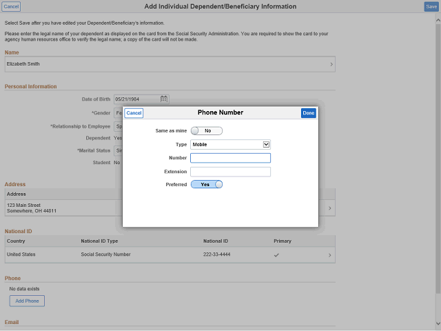 Screen image of this step