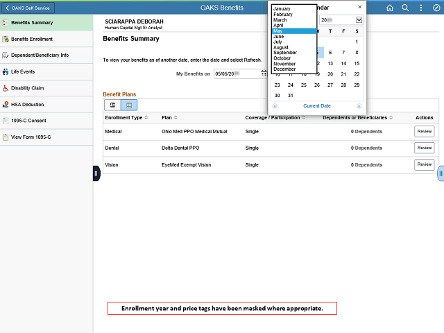 Screen image of this step