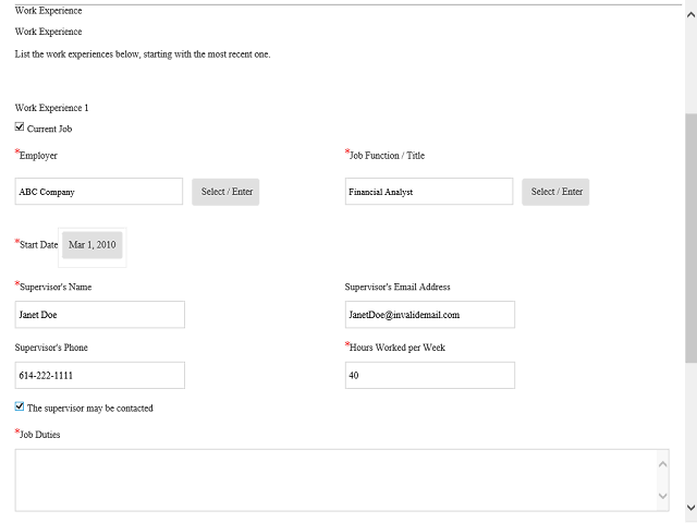 Screen image of this step