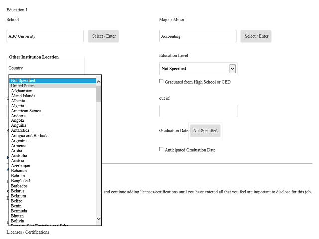 Screen image of this step