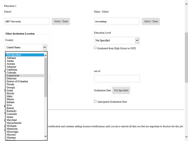 Screen image of this step