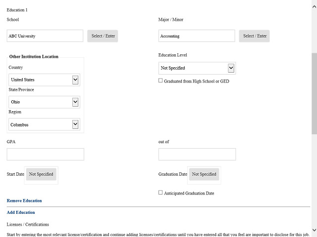Screen image of this step