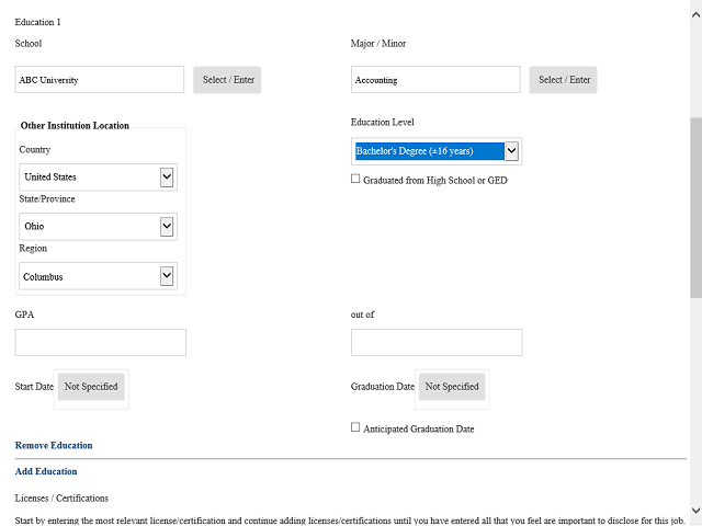 Screen image of this step