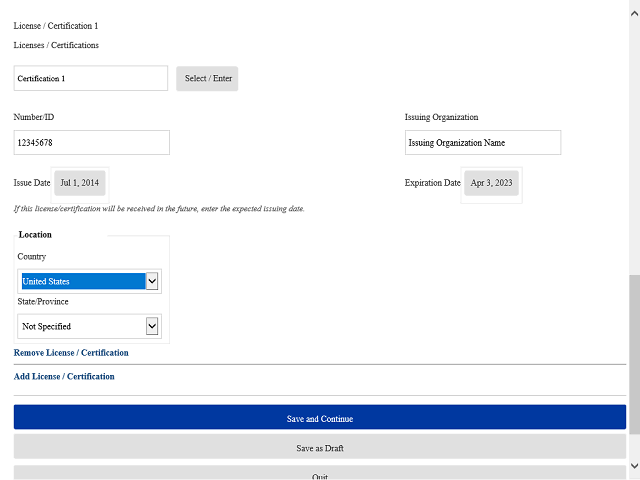 Screen image of this step