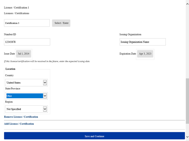 Screen image of this step