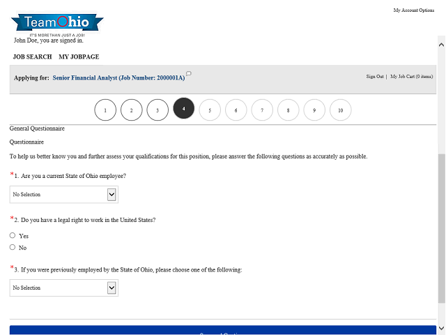 Screen image of this step