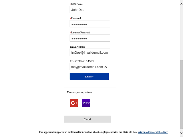 Screen image of this step