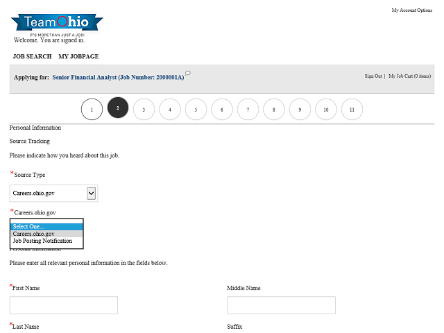 Screen image of this step