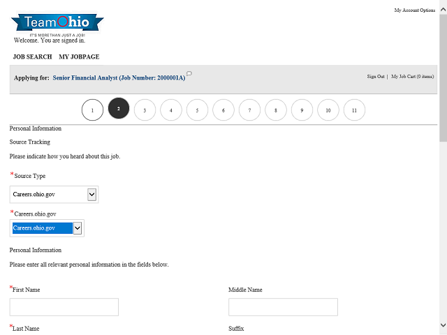 Screen image of this step