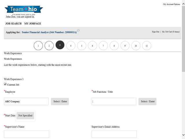 Screen image of this step
