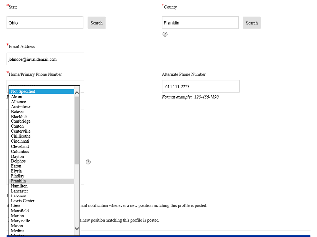 Screen image of this step