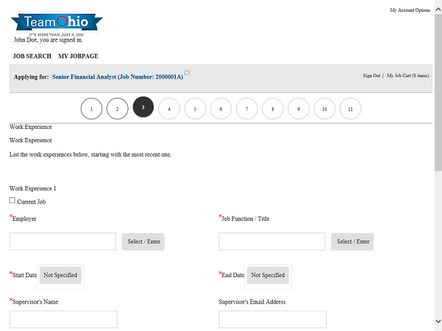 Screen image of this step