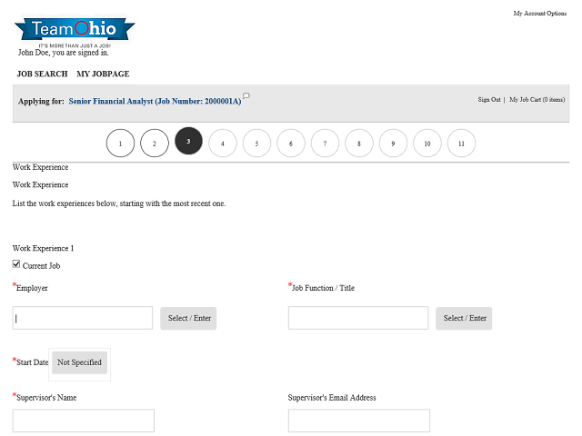 Screen image of this step