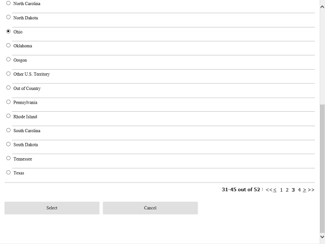 Screen image of this step