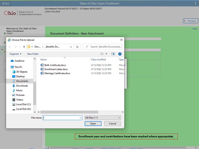 Screen image of this step