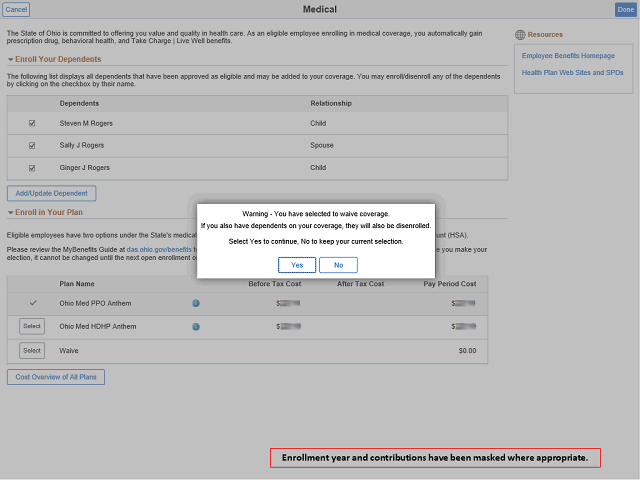Screen image of this step