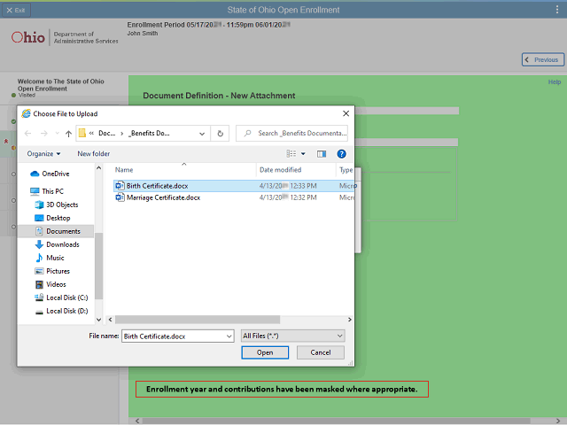 Screen image of this step